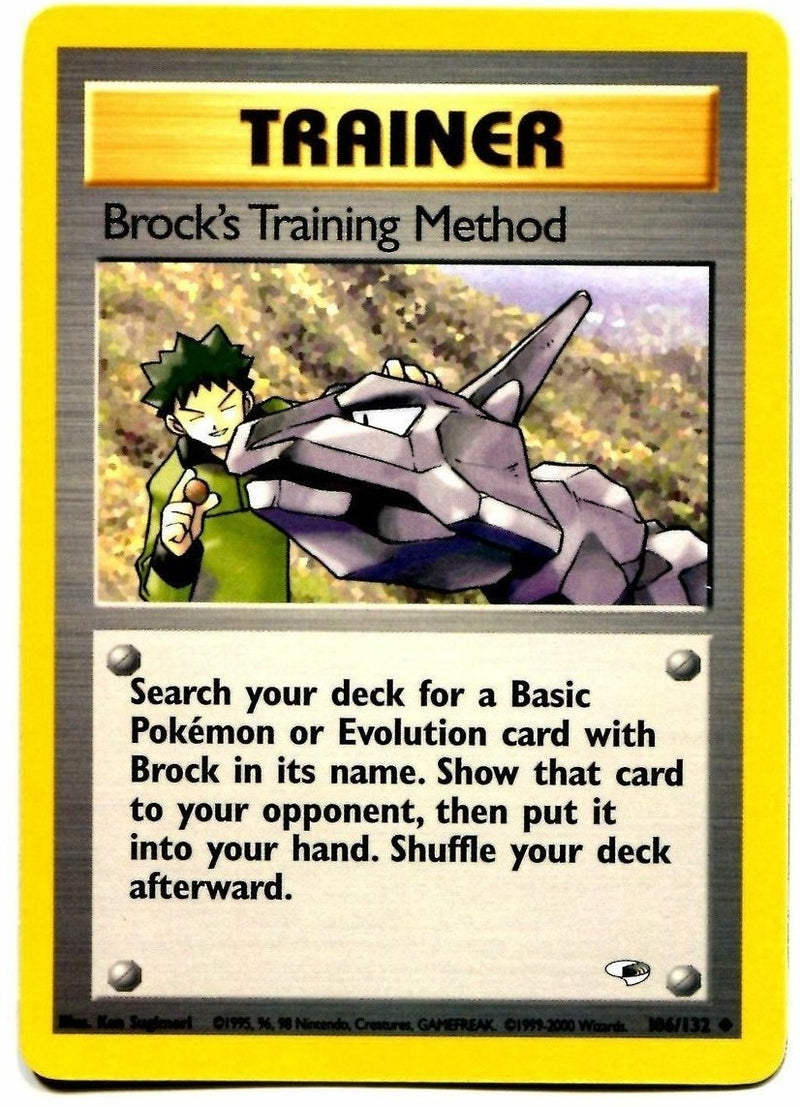 Brock's Training Method (106/132) [Gym Heroes Unlimited]