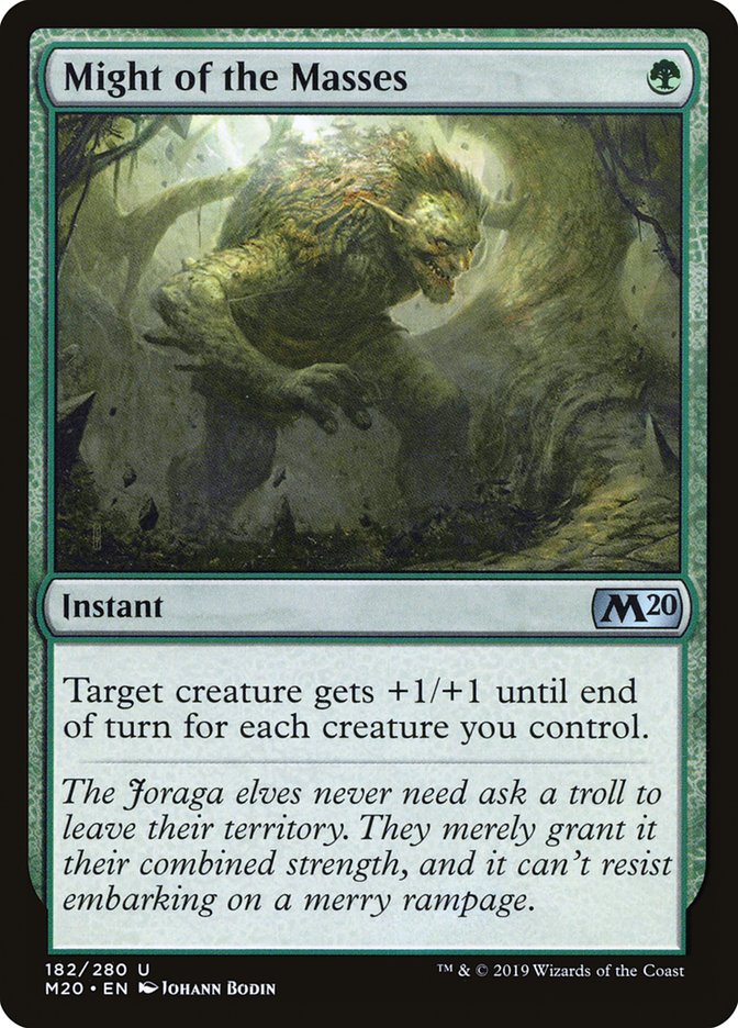 Might of the Masses [Core Set 2020]