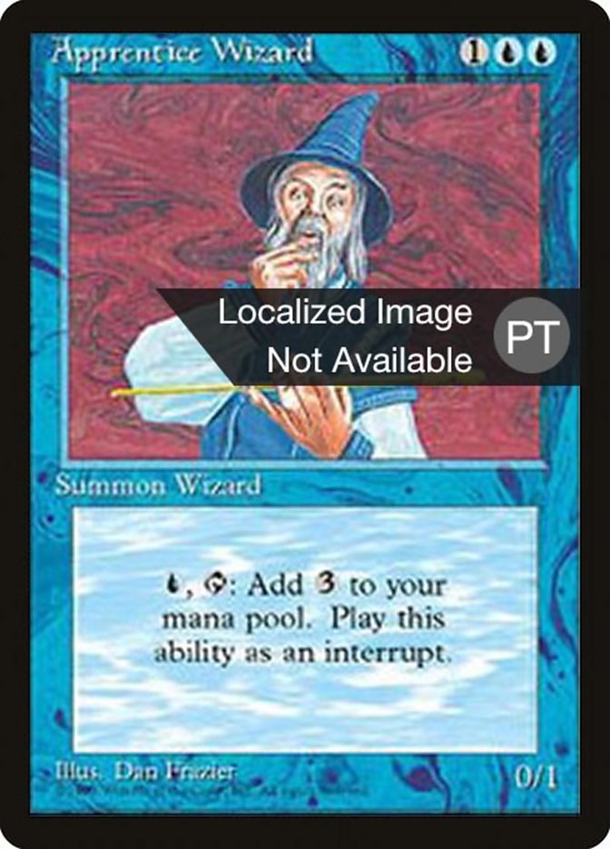 Apprentice Wizard [Fourth Edition (Foreign Black Border)]