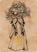 Myrkul, Lord of Bones Art Card (73) (Gold-Stamped Signature) [Commander Legends: Battle for Baldur's Gate Art Series]