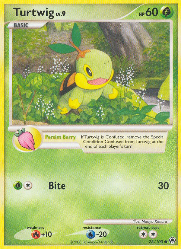 Turtwig (78/100) [Diamond & Pearl: Majestic Dawn]