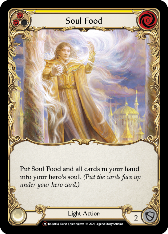 Soul Food [U-MON064-RF] Unlimited Rainbow Foil