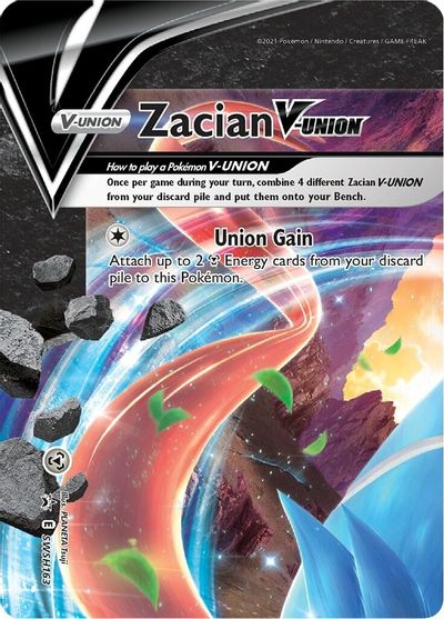 Zacian V-Union (SWSH163) [Sword & Shield: Black Star Promos]