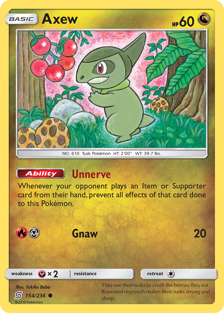 Axew (154/236) [Sun & Moon: Unified Minds]