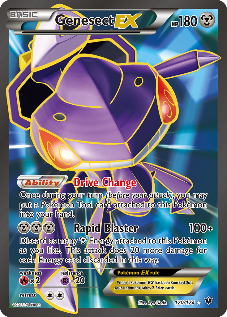 Genesect EX (120/124) [XY: Fates Collide]