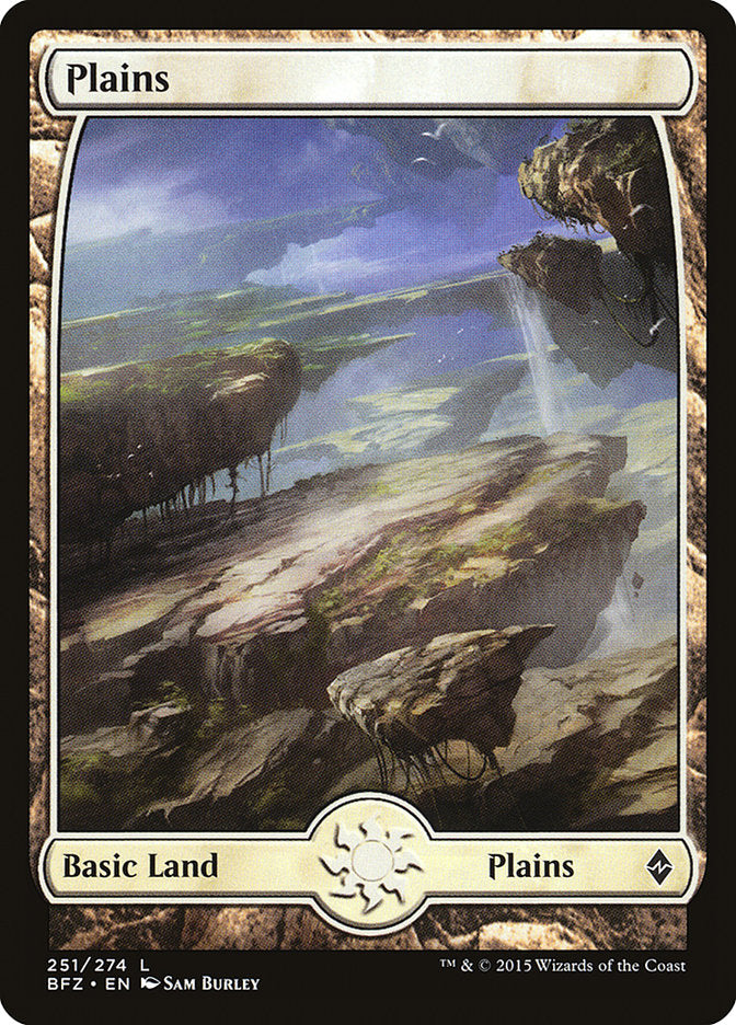 Plains (251) (Full Art) [Battle for Zendikar]