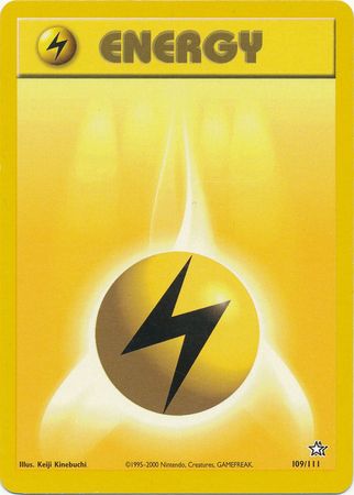 Lightning Energy (109/111) [Neo Genesis Unlimited]